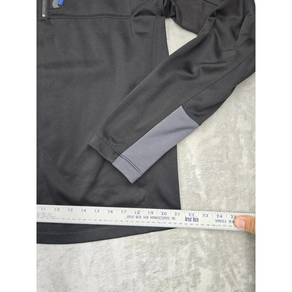 The North Face 1/4 Zip Fleece Pullover Men’s Outdoors Adventure Black LARGE